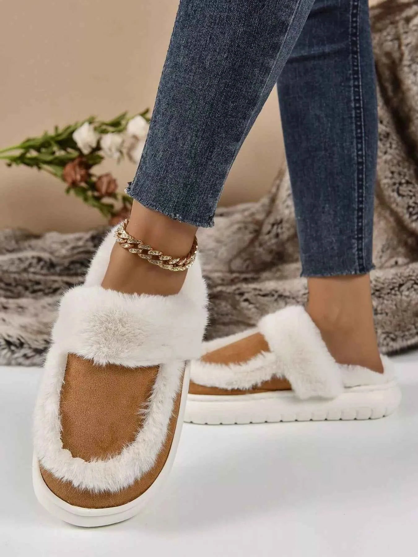 Round Toe Flats Slippers