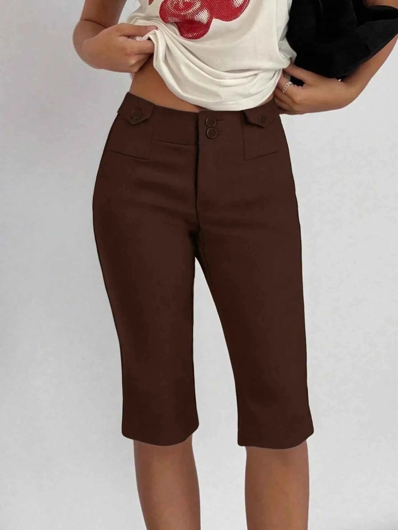 High-Waisted Shorts