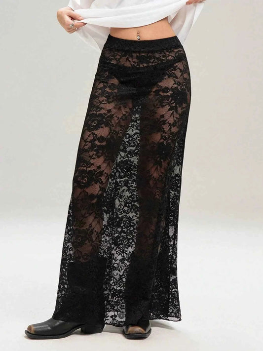 Lace Maxi Skirt