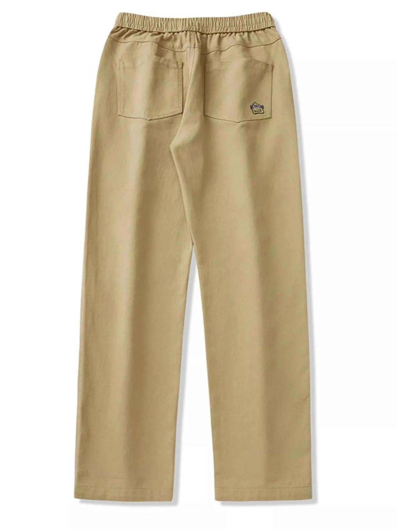 Men's Full Size Casual Loose-Fit Drawstring Pants Plus Size
