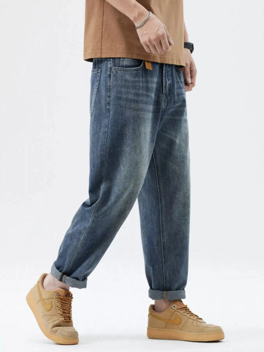 Men's Wash Relaxed Fit Jeans