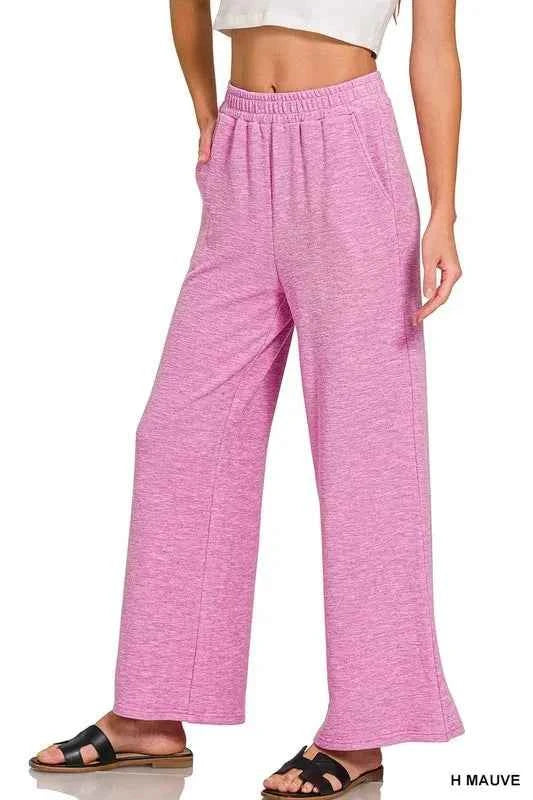 Zenana Cotton Slub Tank & Pants Set