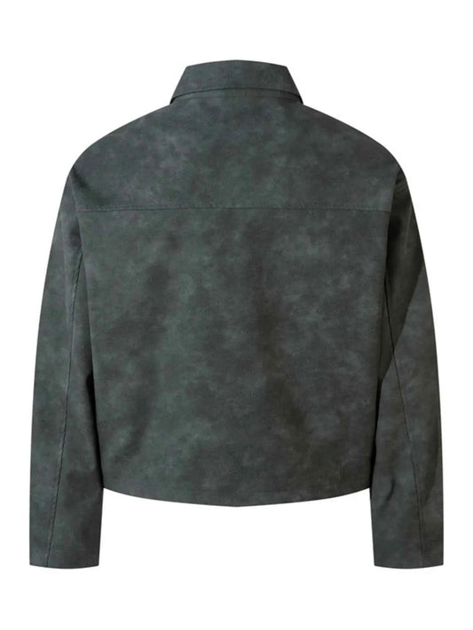 Men's Long Sleeve Zip-Up Jacket