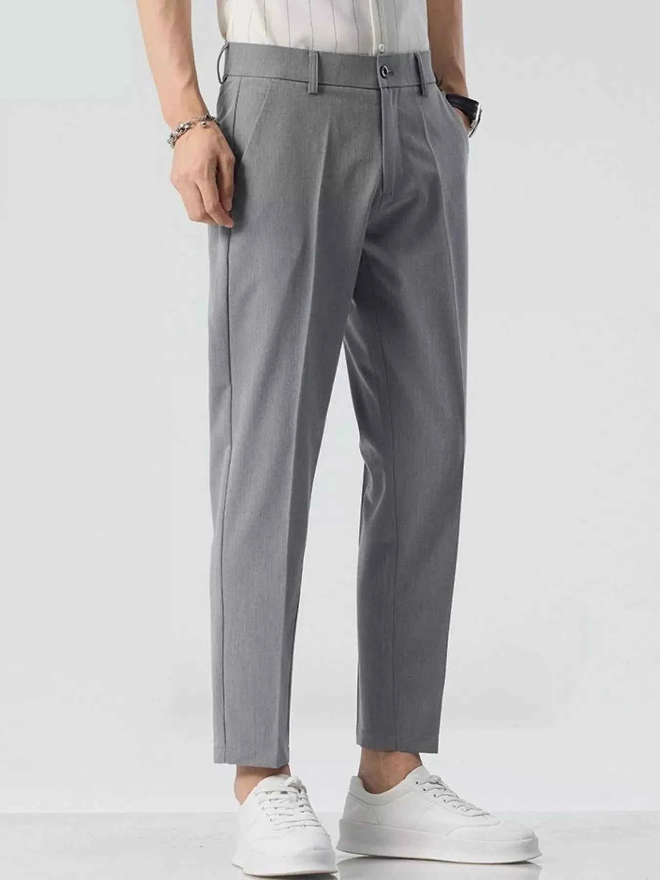 Men's Straight-Leg Casual Pants