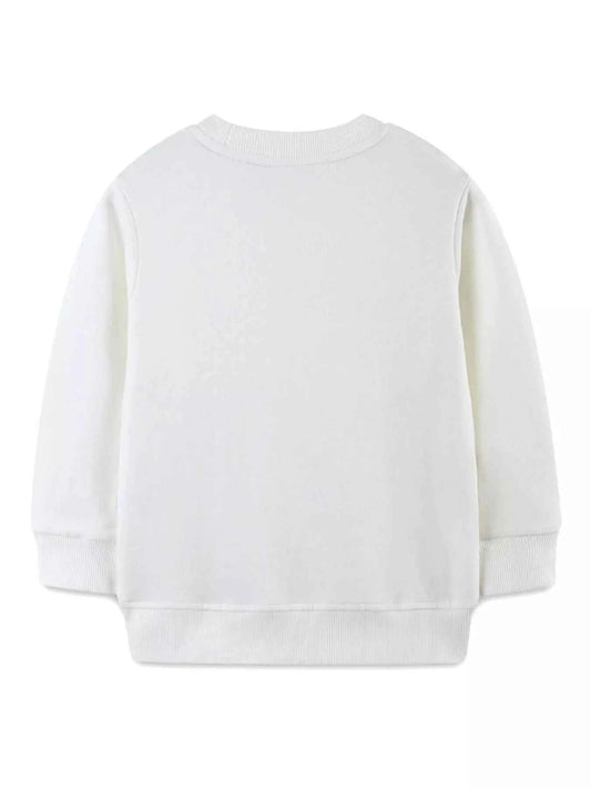 Children's Reindeer Embroidered Sweatshirt