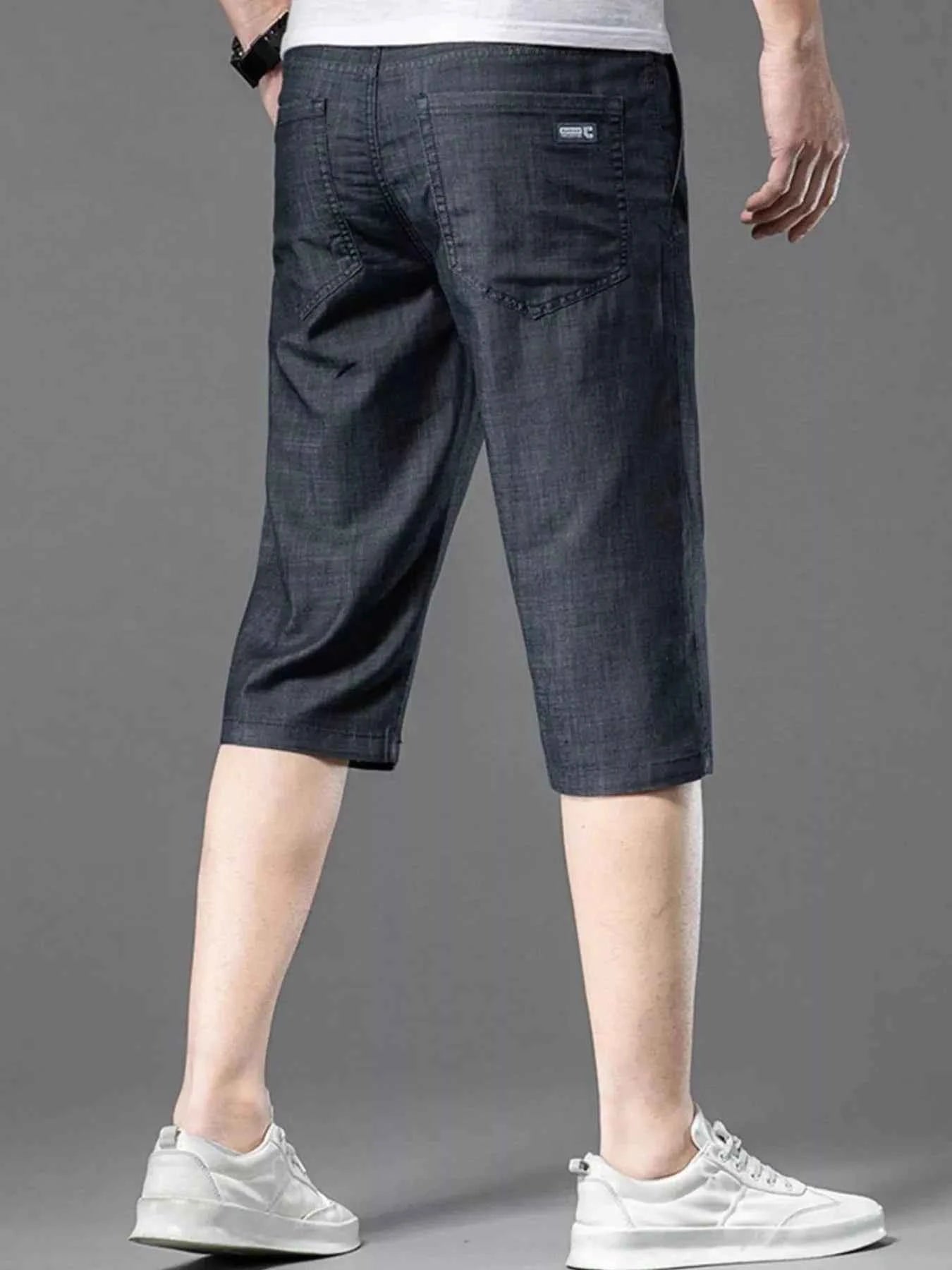 Men's Loose Fit Denim Shorts