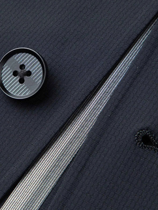 Men's Lapel Collar Long Sleeve Blazer