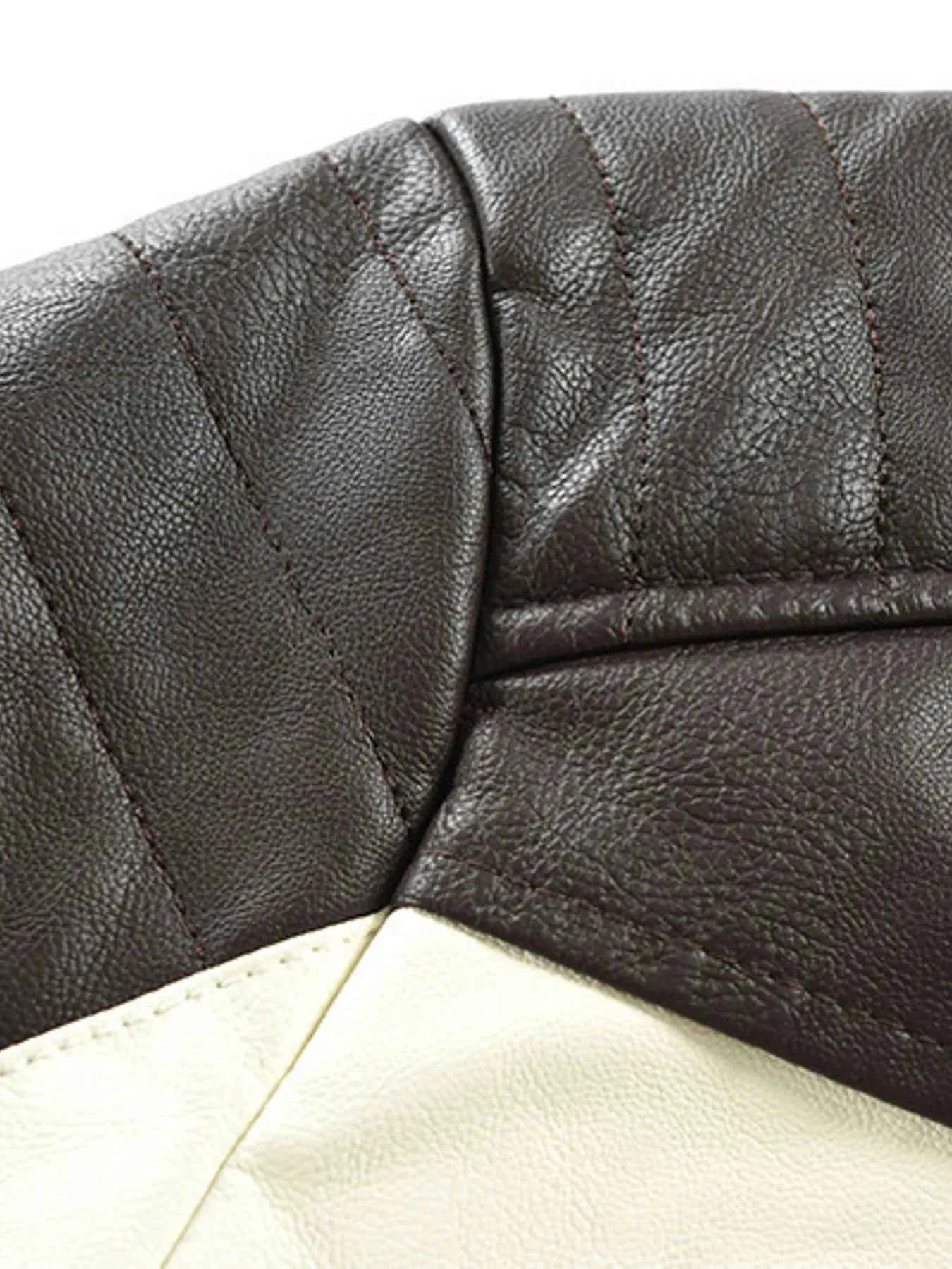 Men's Plus Size Contrast Zip Up Long Sleeve Jacket