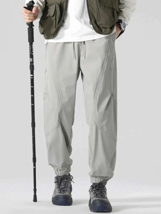 Men's Plus Size Casual Drawstring Joggers