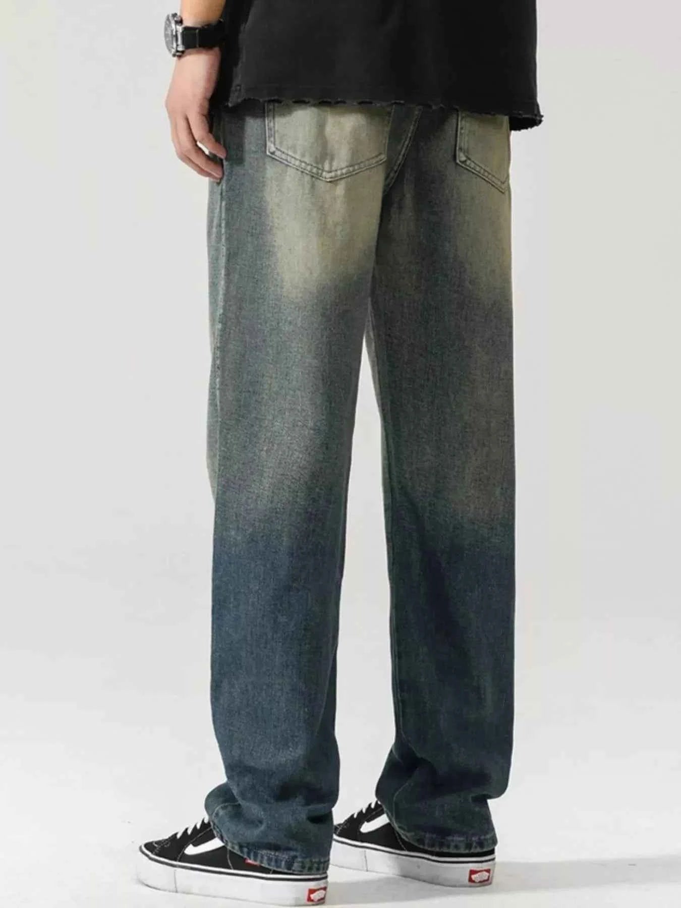 Men's Wide Leg Jeans
