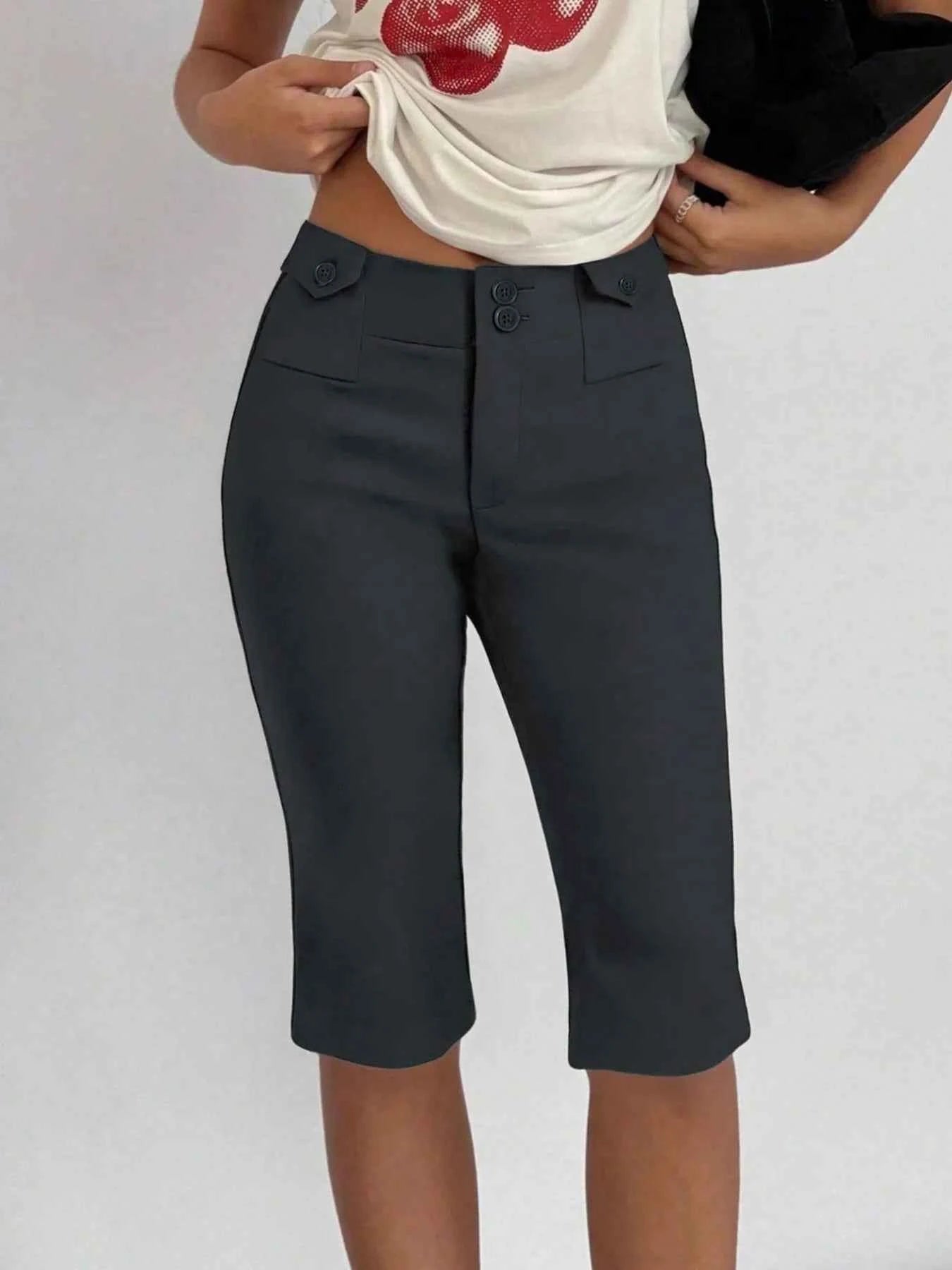 High-Waisted Shorts