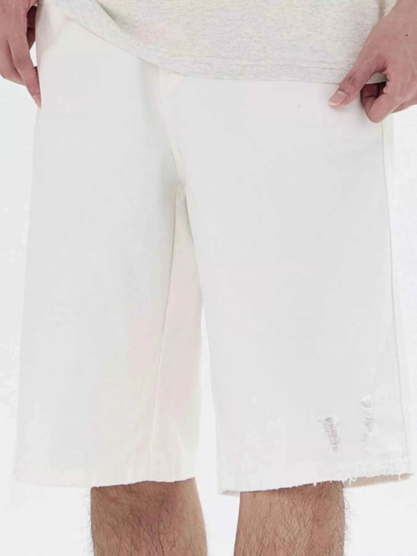 Men's Loose Fit Denim Shorts
