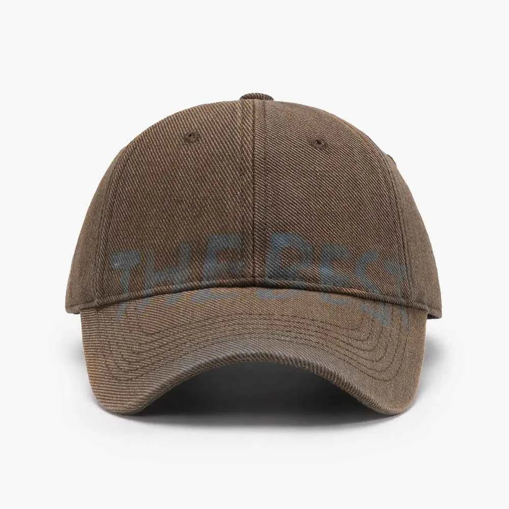 Letter Adjustable Baseball Cap