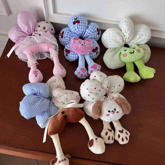 Printed Animal Shaped Hair Scrunchy