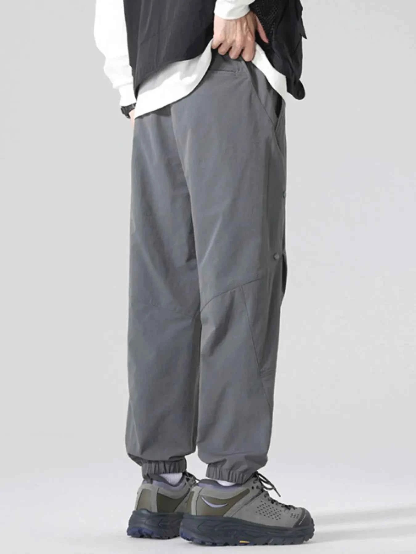 Men's Plus Size Casual Drawstring Joggers