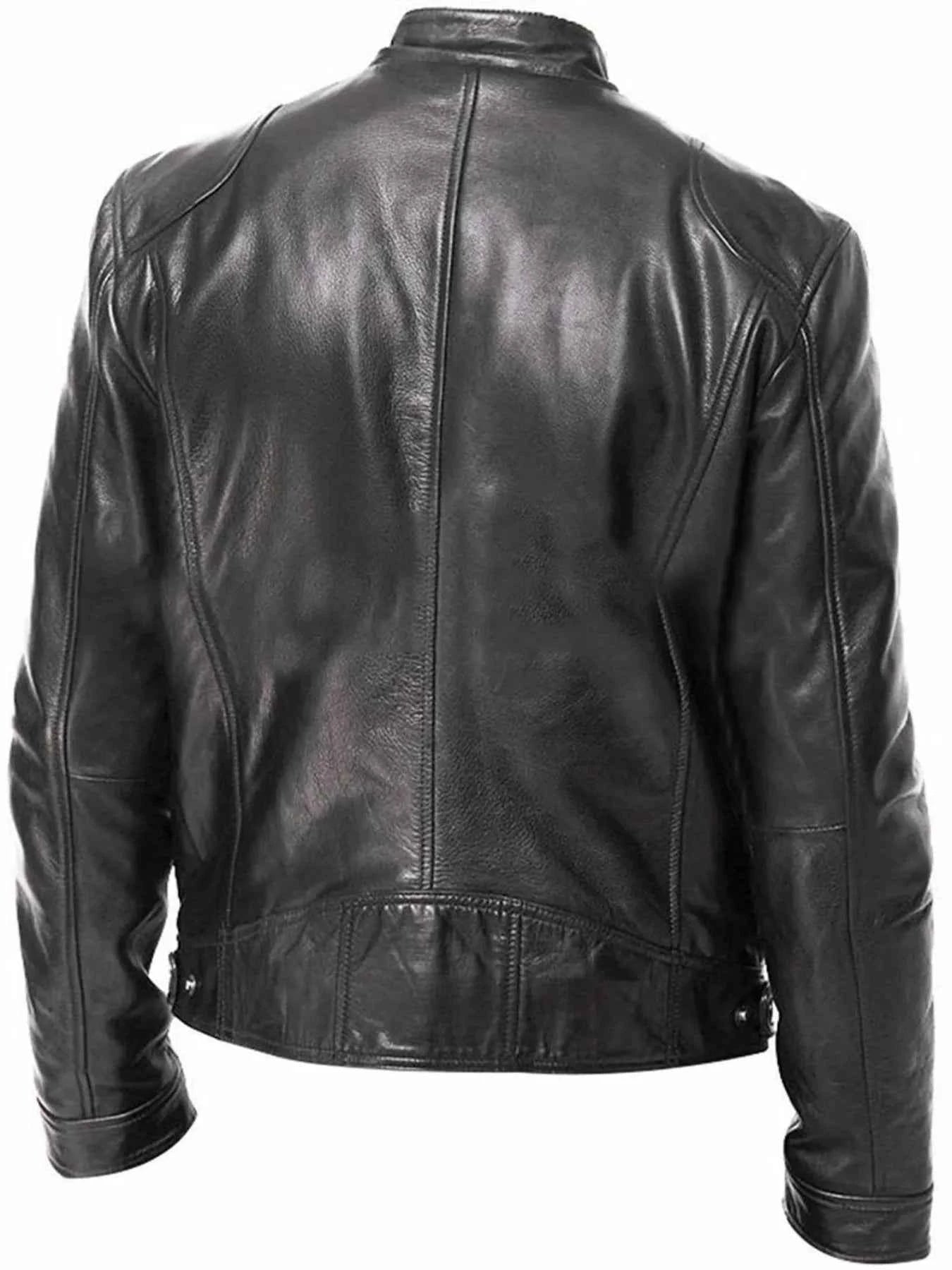 Men's Full Size Zip Up Long Sleeve Jacket Plus Size