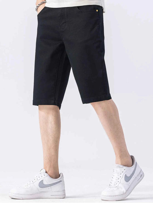 Men's Loose Fit Denim Shorts
