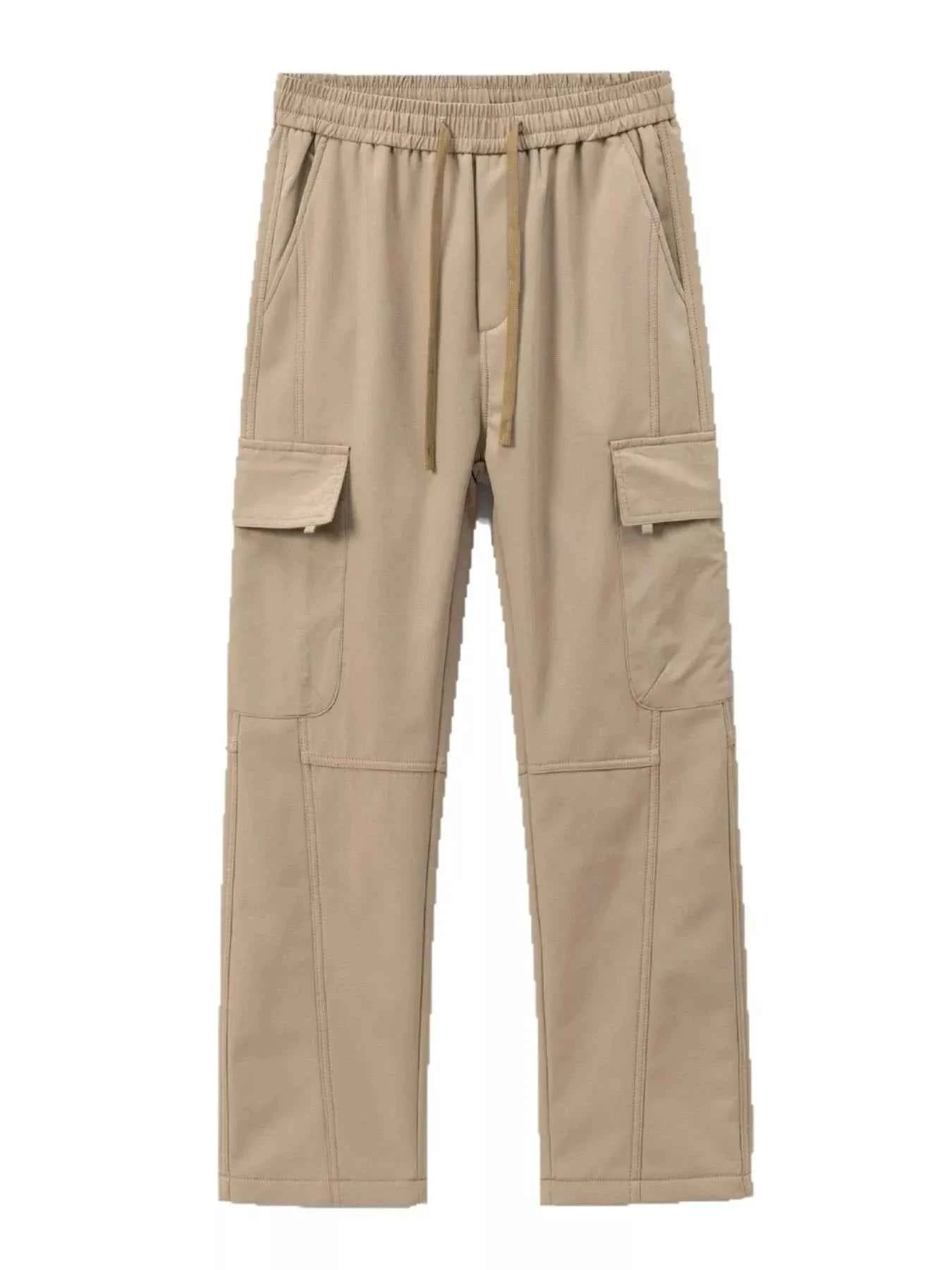 Men's Plus Size Cargo Wide Leg Pants