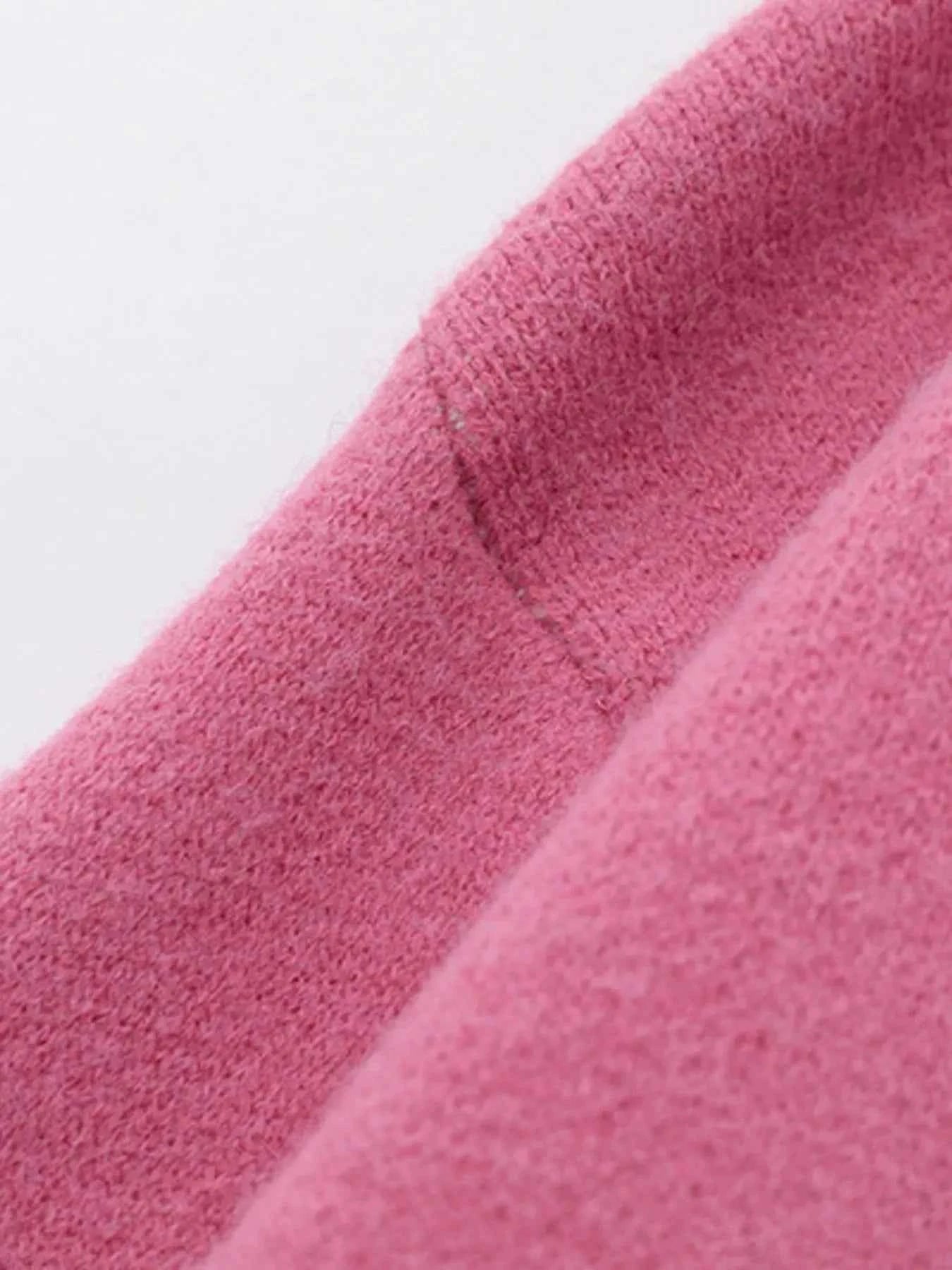 Men's Letter Round Neck Long Sleeve Sweater