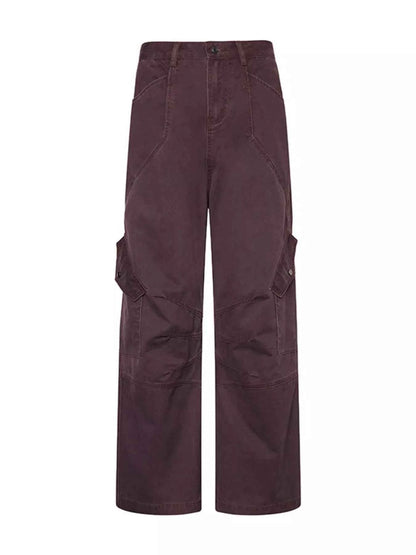 Men's Wide Leg Cargo Pants