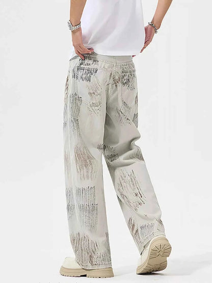 Men's Full Size Casual Loose Fit Pants Plus Size