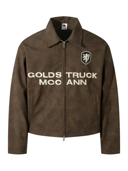 Men's Long Sleeve Zip-Up Jacket