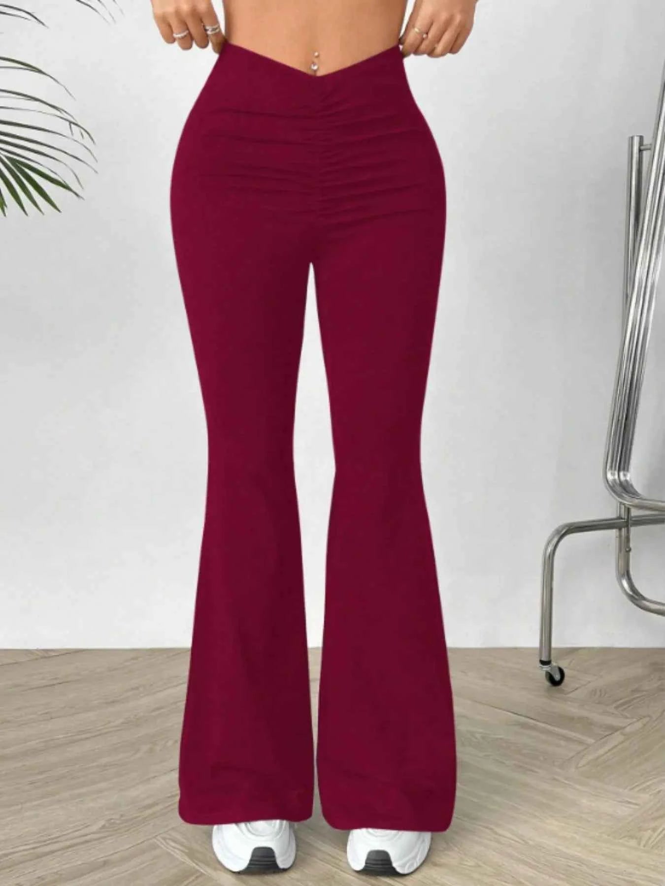 High Waisted Flare Pants