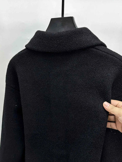 Men's Plus Size Button Up Long Sleeve Jacket