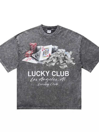 Men's Graphic Round Neck Short Sleeve T-Shirt