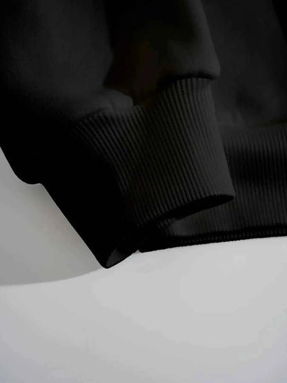 Skeleton Heart Round Neck Sweatshirt