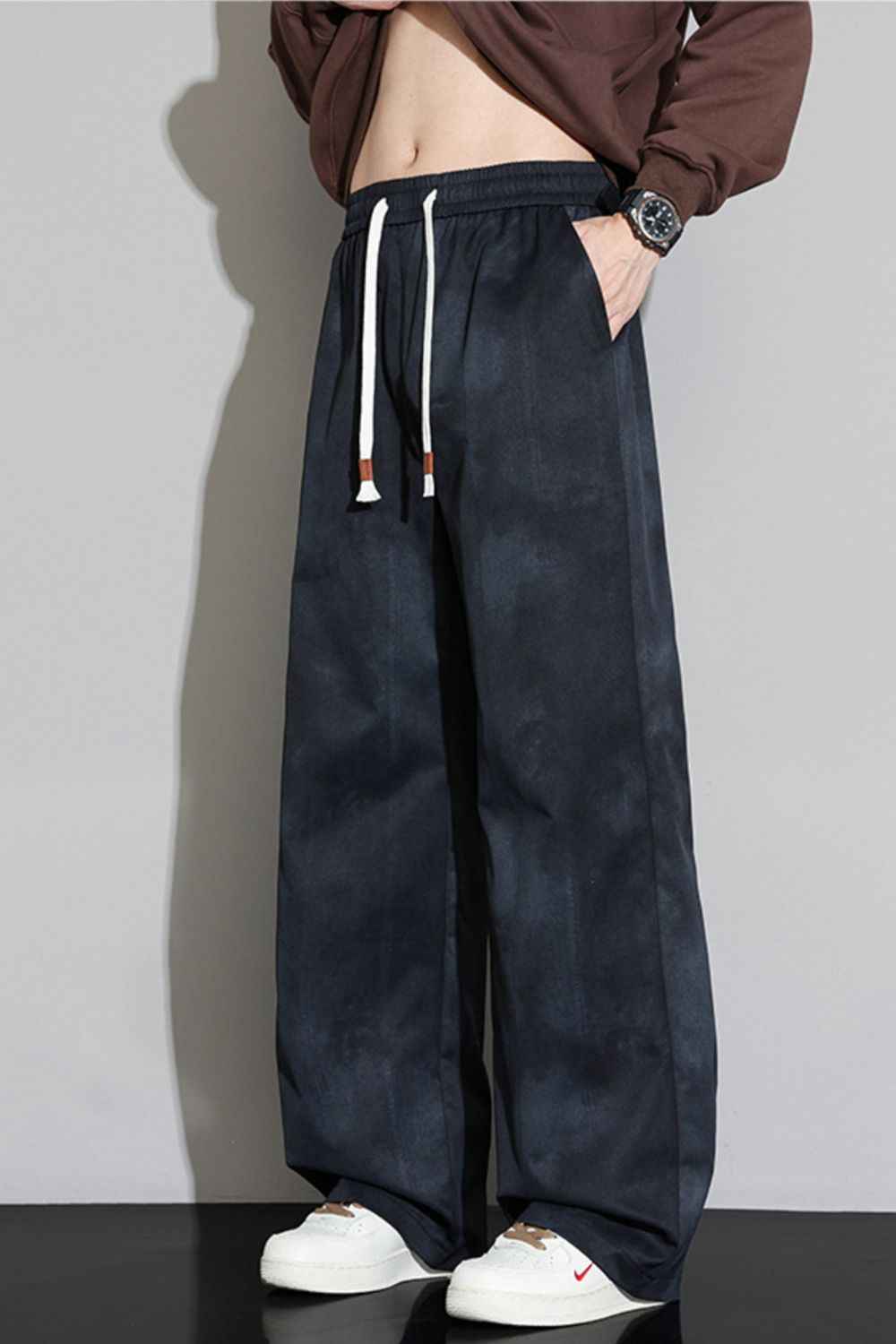Men's Tie-Dye Loose Fit Casual Pants