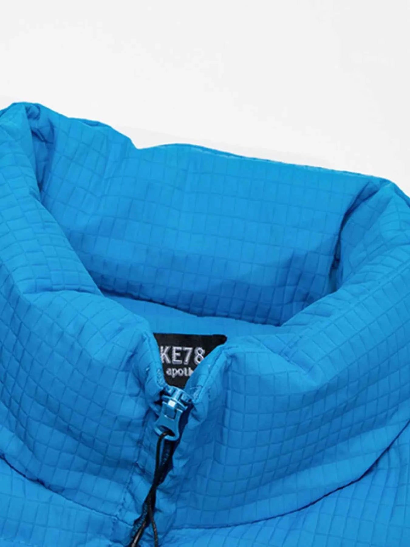 Men's Quilted Zip Up Puffer Jacket