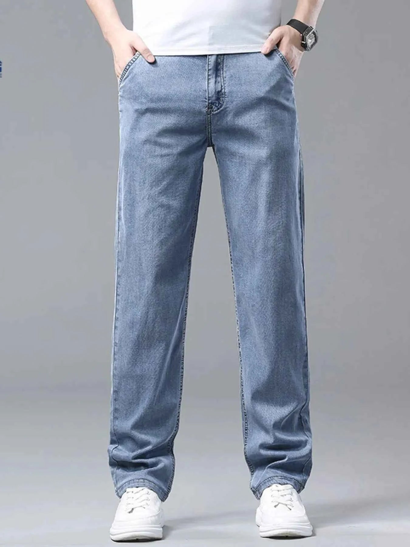 Men's Washed Straight Fit Comfort Pants