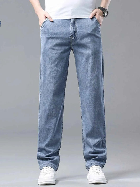 Men's Washed Straight Fit Comfort Pants