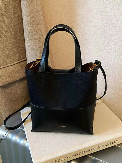 Two-Tone Crossbody Bag