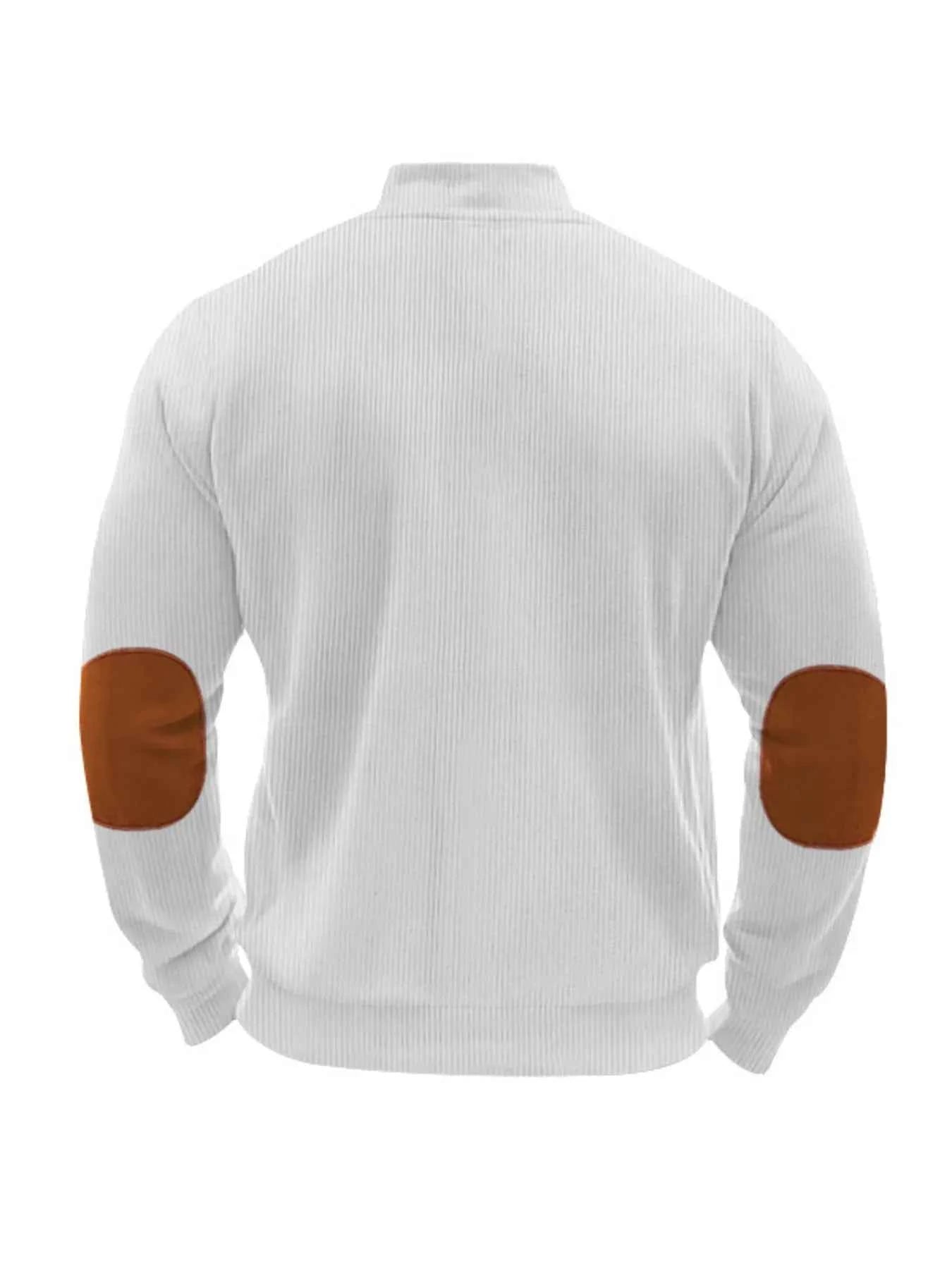 Men's Full Size Zip Up Long Sleeve Jacket Plus Size