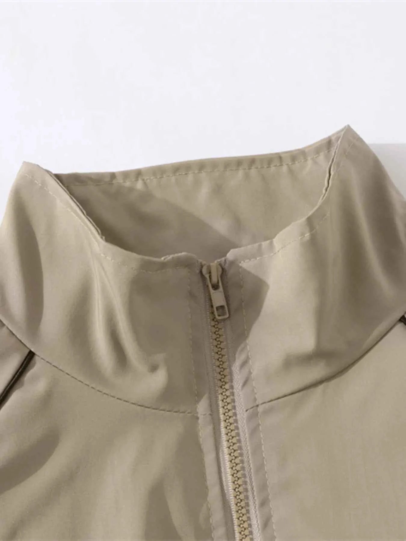 Men's Zip Up Long Sleeve Jacket