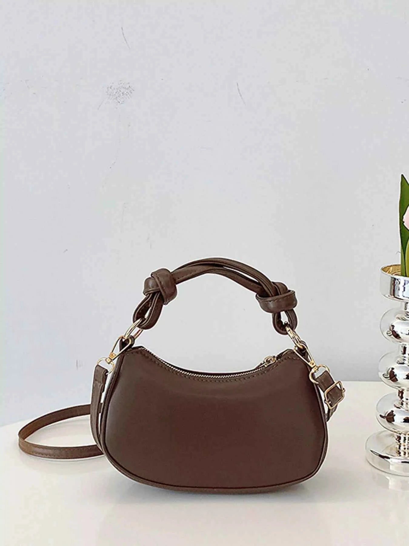 PU Leather Crossbody Bag