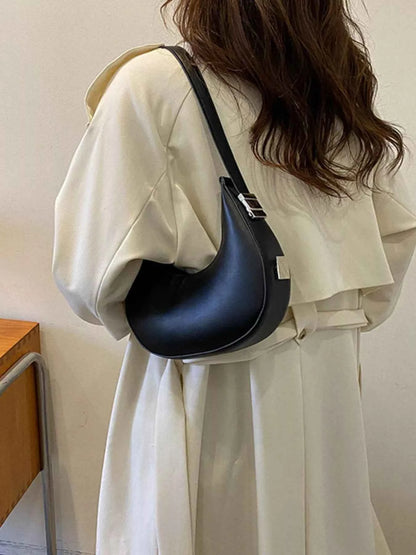 Minimalist Crescent Shoulder Bag