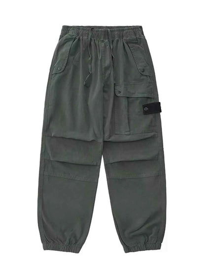 Men's Full Size Elastic Waist Joggers Plus Size