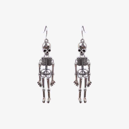 Skeleton Alloy Earrings