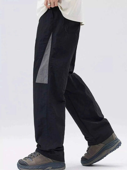 Men's Full Size Drawstring Wide Leg Pants Plus Size