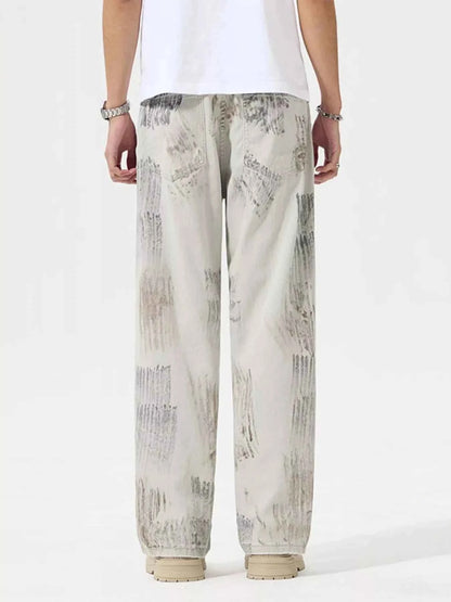 Men's Full Size Casual Loose Fit Pants Plus Size