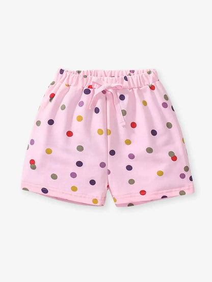 Children‘s Polka Dot Casual Shorts