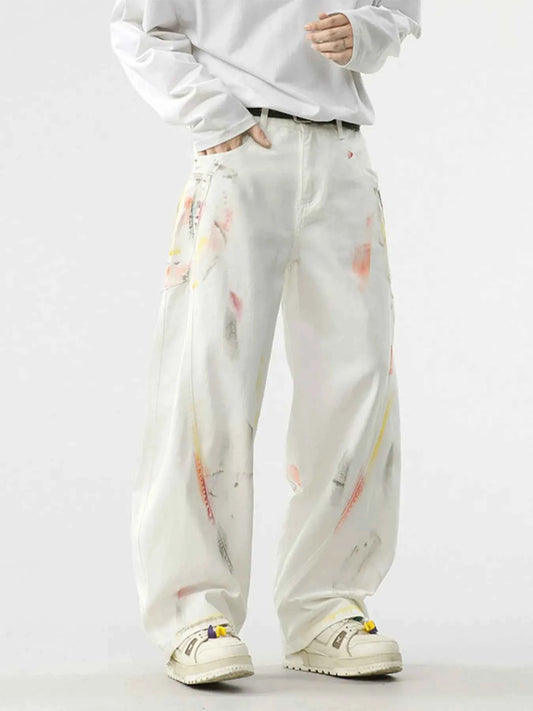 Men's Wide Leg Jeans
