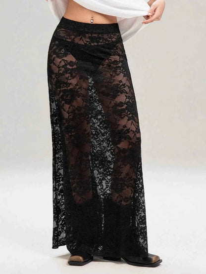 Lace Maxi Skirt