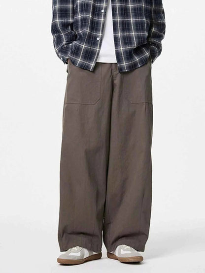 Men's Wide Leg Cargo Pants