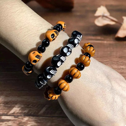 3 Piece Halloween Beaded Bracelet