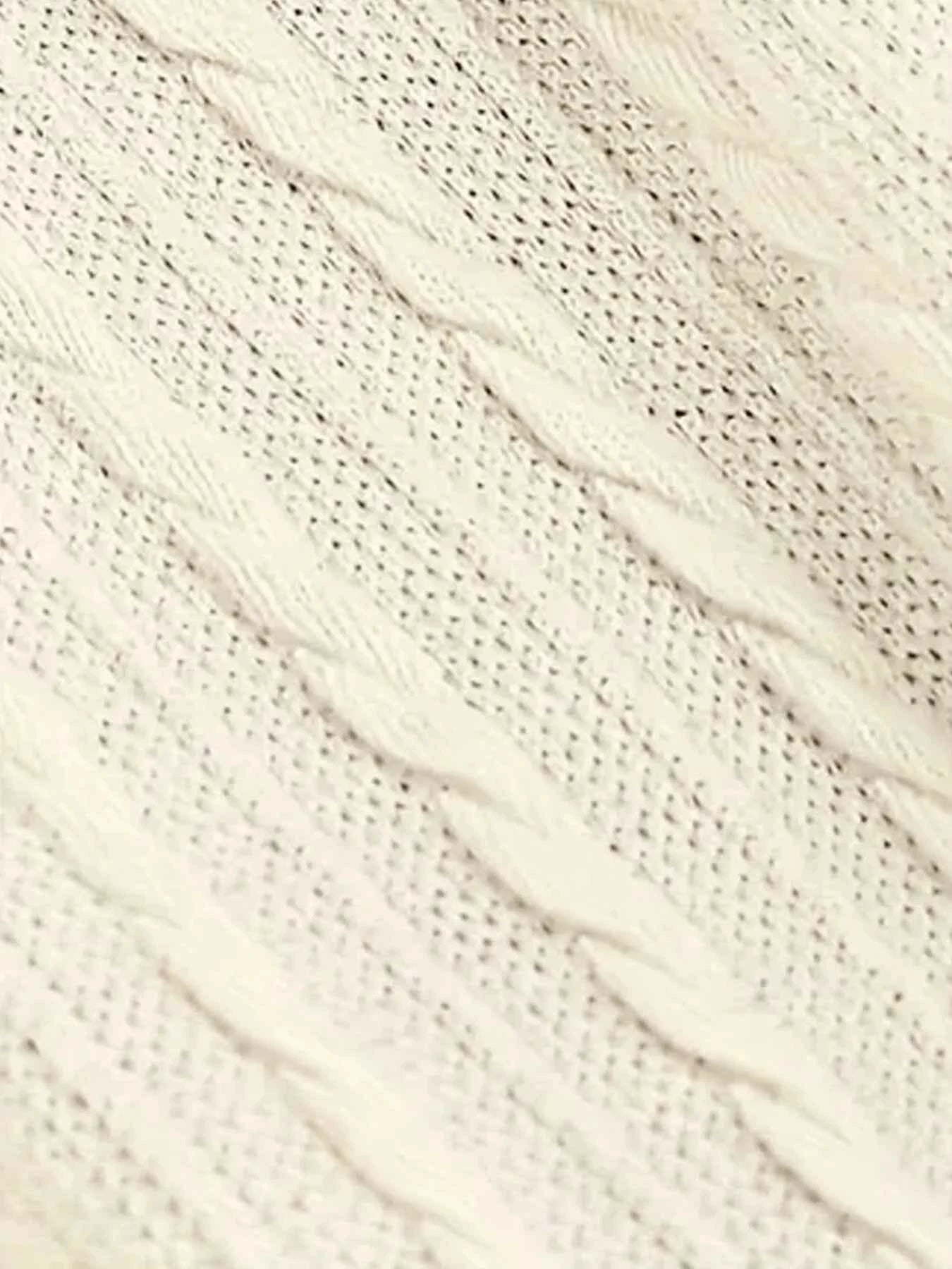 Color Block Ribbed Sweater Dress