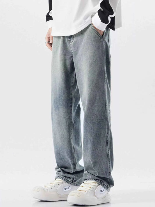 Men's Wash Relaxed Fit Jeans